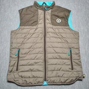 Howler Brothers Merlin Vest Jacket Mens Size XL Primaloft Insulated Puffer Polye